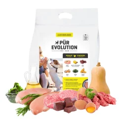 Raw Dog Food, Chicken and Squach