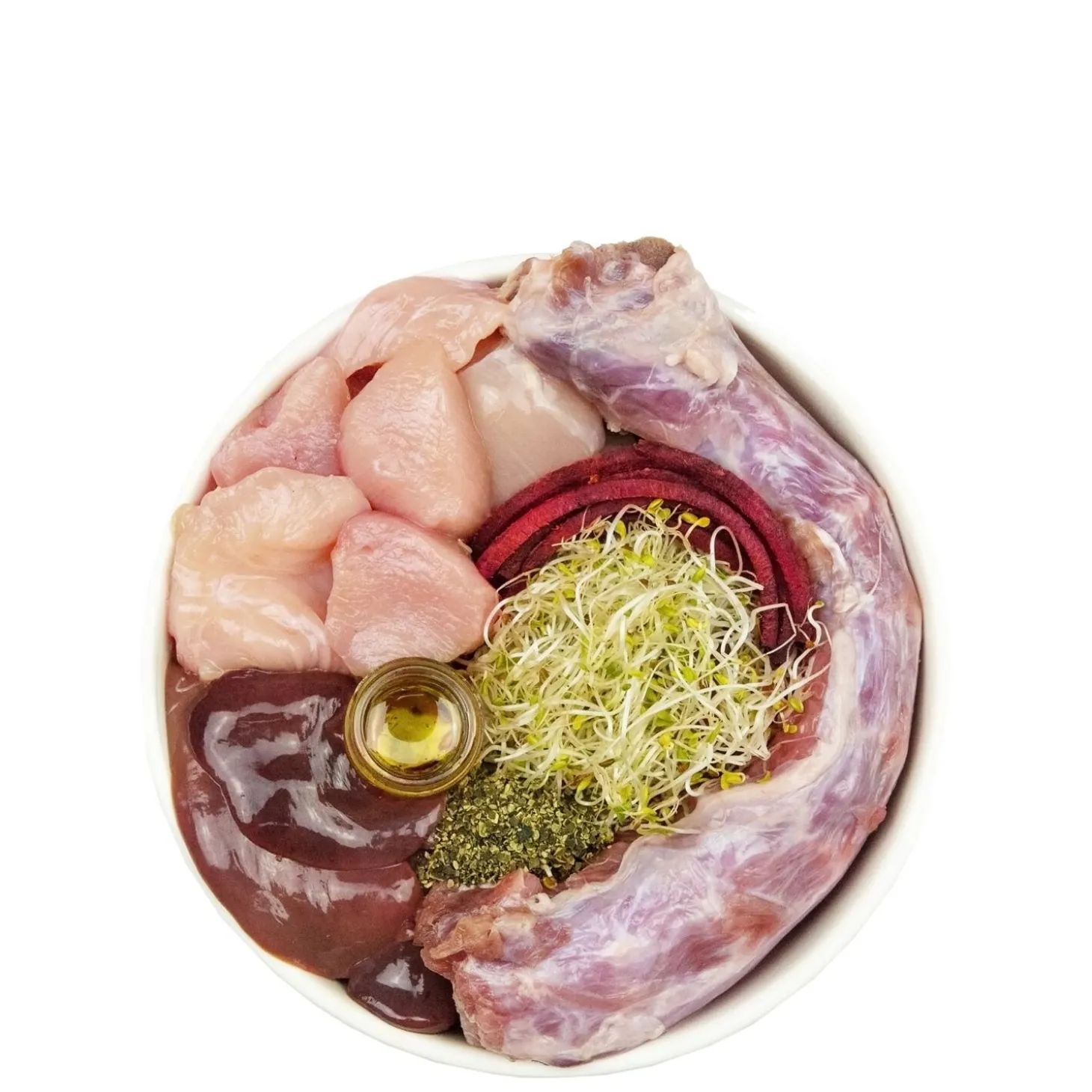 Raw dog food, simply turkey