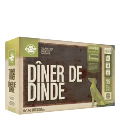Raw Dog Food, Turkey Dinner