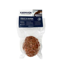 Raw Sample Size Chicken and Salmon Dog Food, 1/2lb