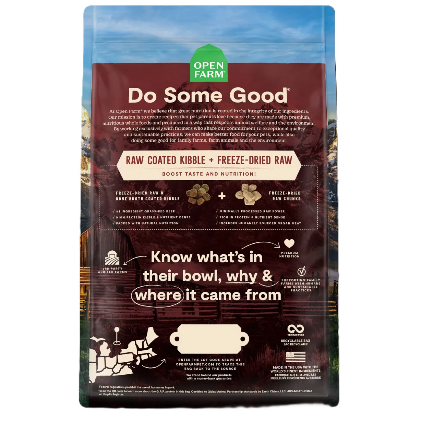RawMix Front Range Recipe Grain & Legume Free Dry Dog Food, 9.07 kg