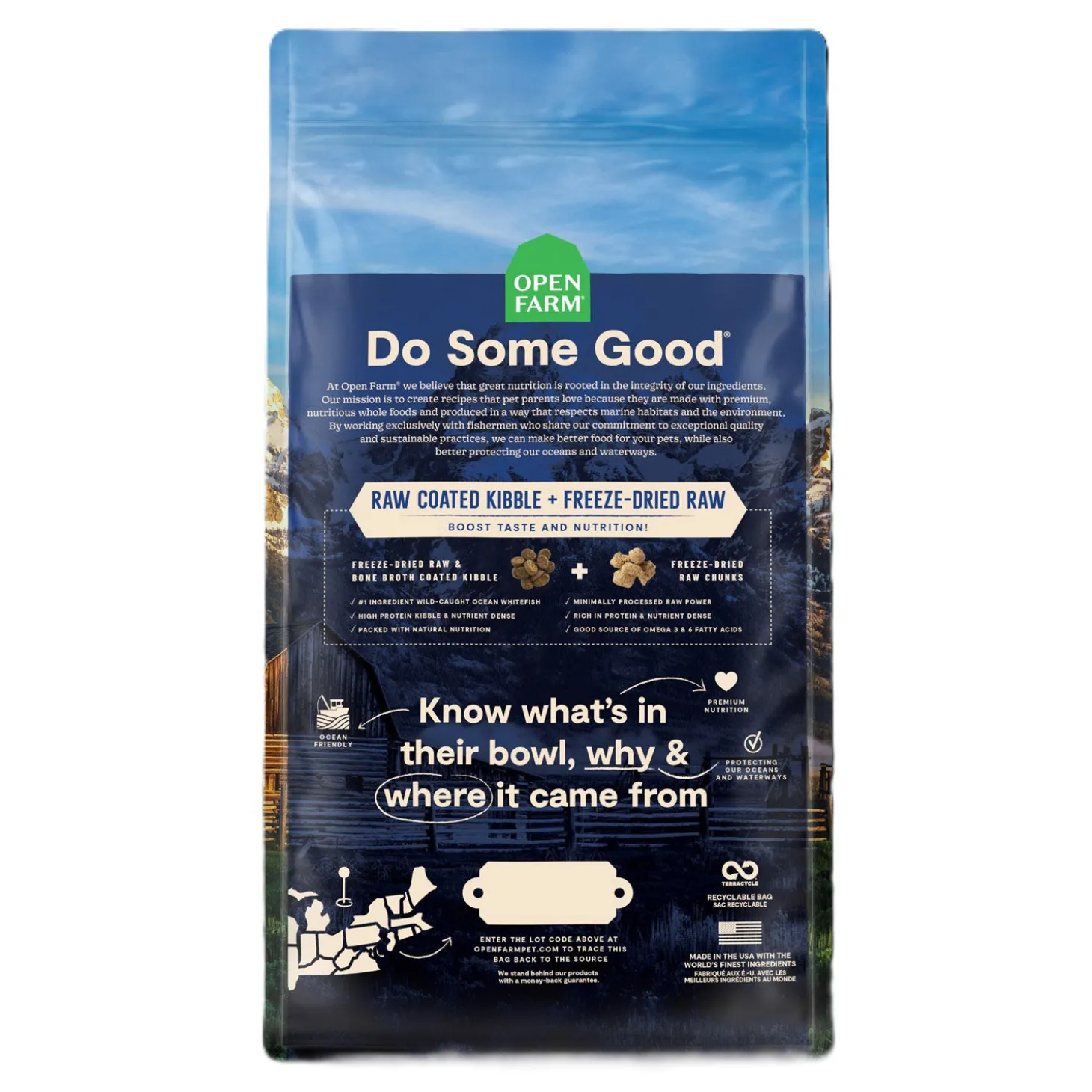 RawMix Wild Ocean Recipe Grain Free Dry Cat Food, 1.02 kg
