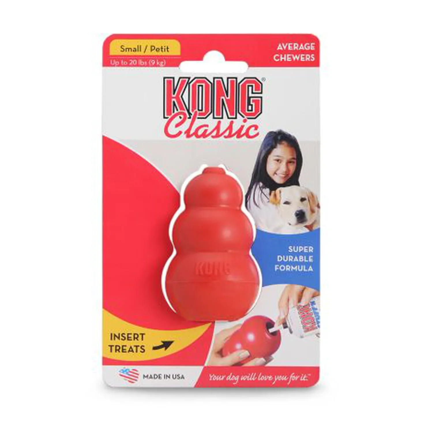 Red bouncing toy