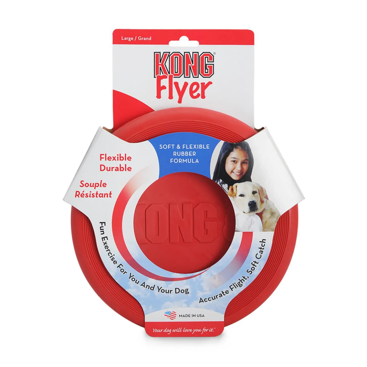 Red frisbee
