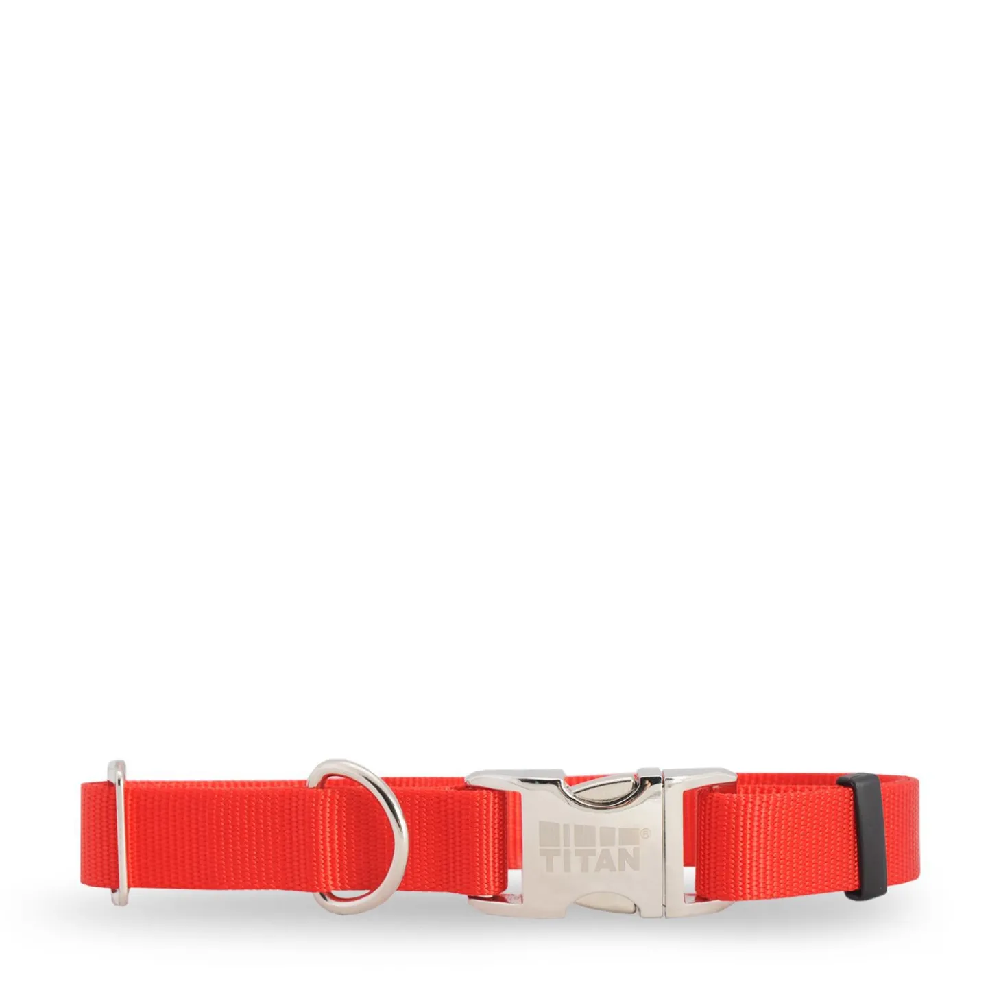 Red nylon collar