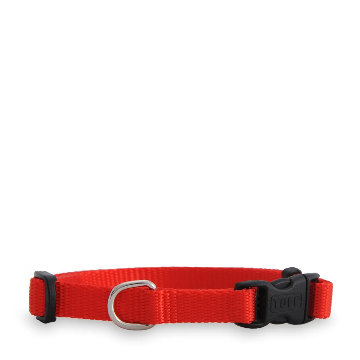 Red nylon collar