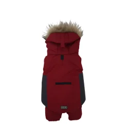 Red Winter Snow Suit for Dog, 2XL
