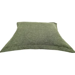 Reversible Faux Leather Cloud Pillow