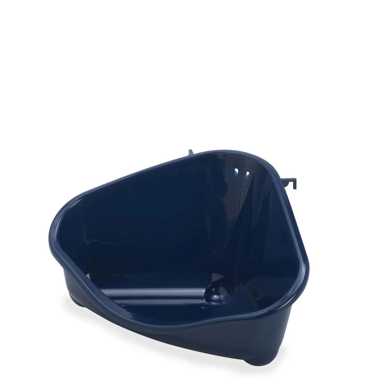 Rodent corner litter pan