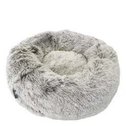 Round Luxury Plush Pet Bed, M