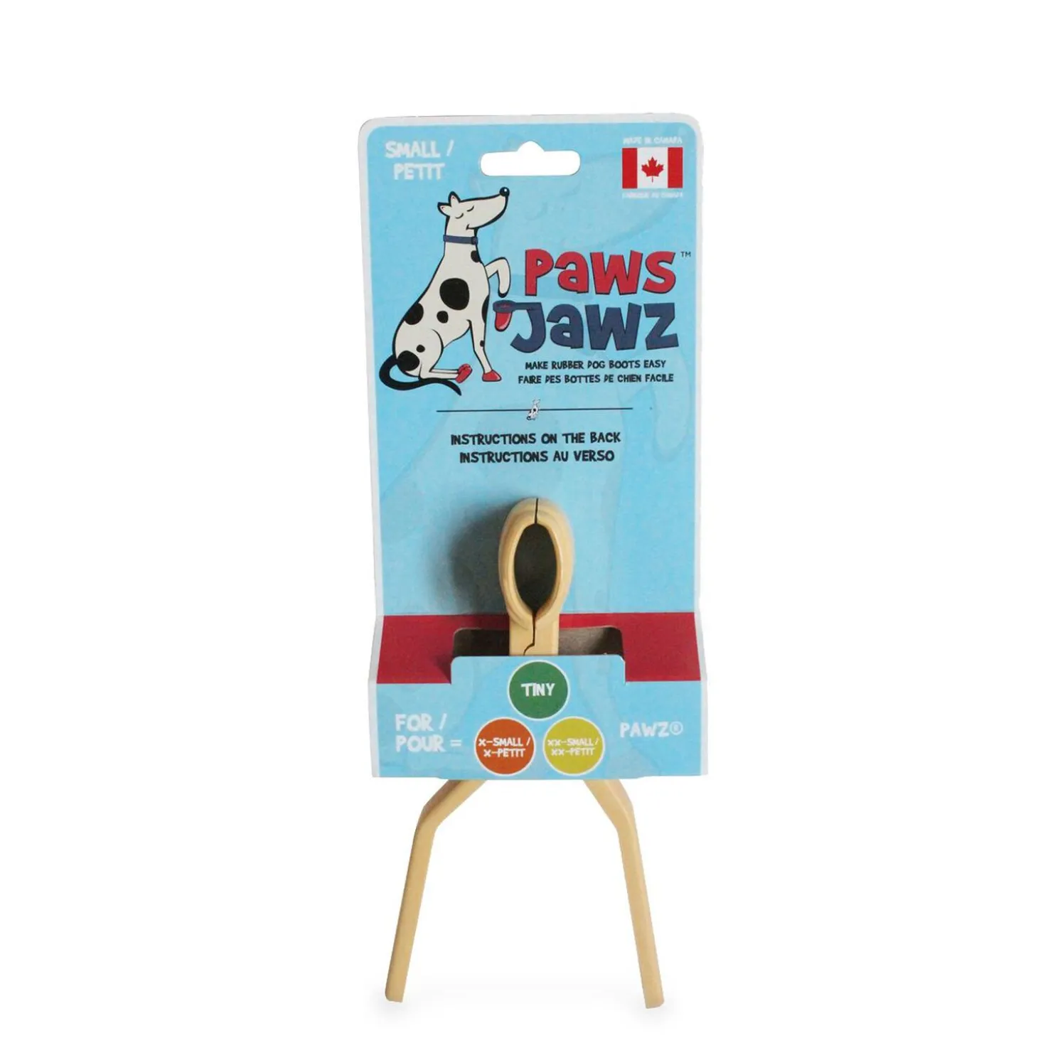 Rubber boot clips