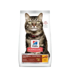 Senior 7+ Hairball Control Chicken Dry Cat Food, 7.03 kg