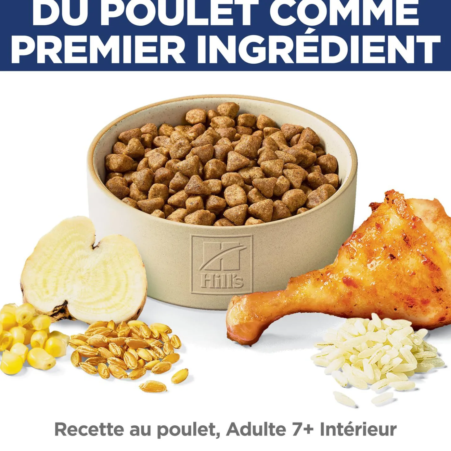 Senior 7+ Indoor Dry Chicken Cat Food, 7.03 kg