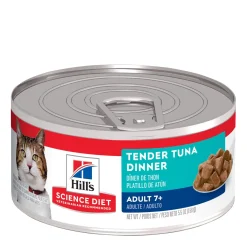 Senior 7+ Tender Tuna Dinner for Cats, 156 g