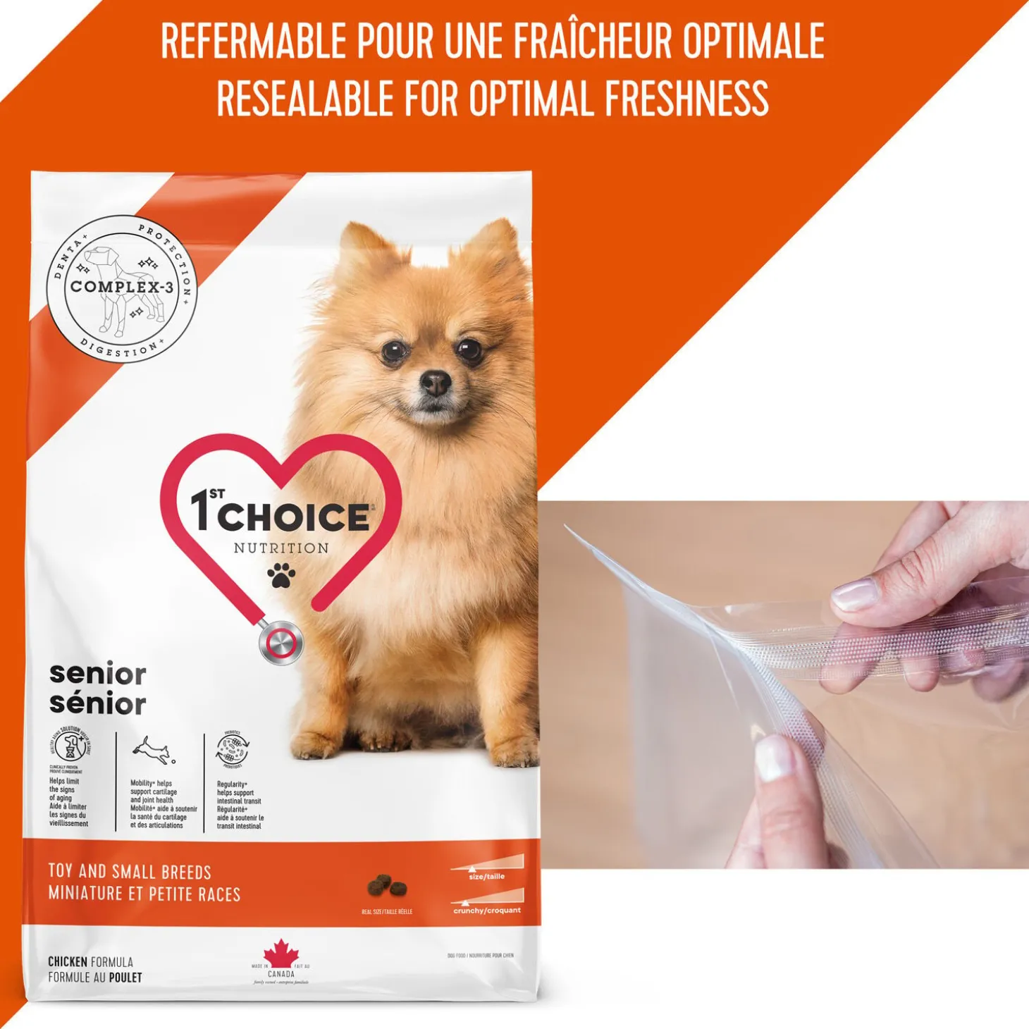 Senior Chicken Formula Toy and Small Breeds