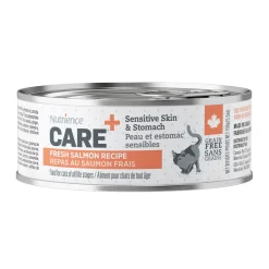 Sensitive skin & stomach pâté for cats, fresh salmon