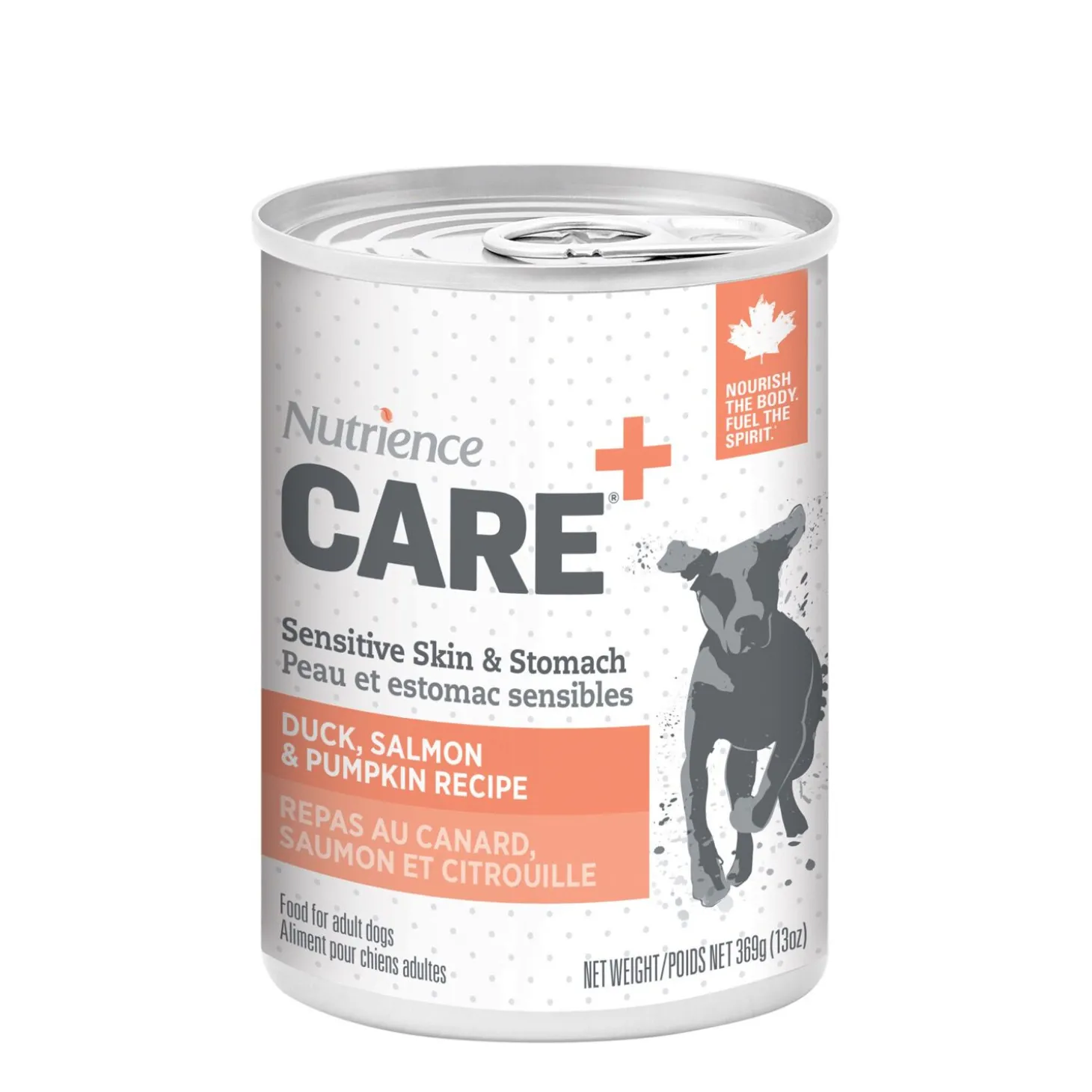 Sensitive skin & stomach pâté for dogs, duck & salmon