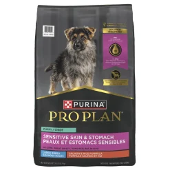 Sensitive Skin & Stomach Salmon & Rice Formula Dry Food for Large Breed Puppies, 10.9 kg