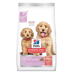 Sensitive Stomach & Skin Salmon and Brown  Rice Dry Food for Puppies, 5.89 kg