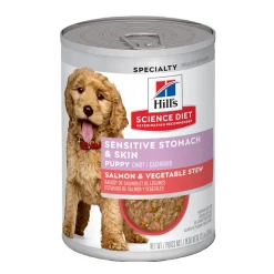 Sensitive Stomach & Skin Salmon and Vegetable Stew for Puppies