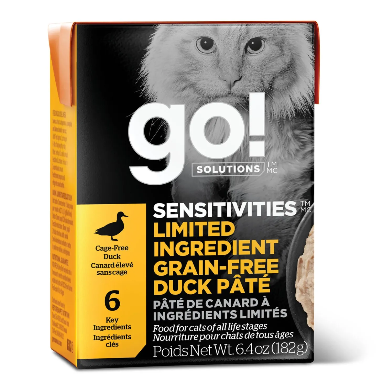Sensitivities Duck Pâté for Cats, 182 g