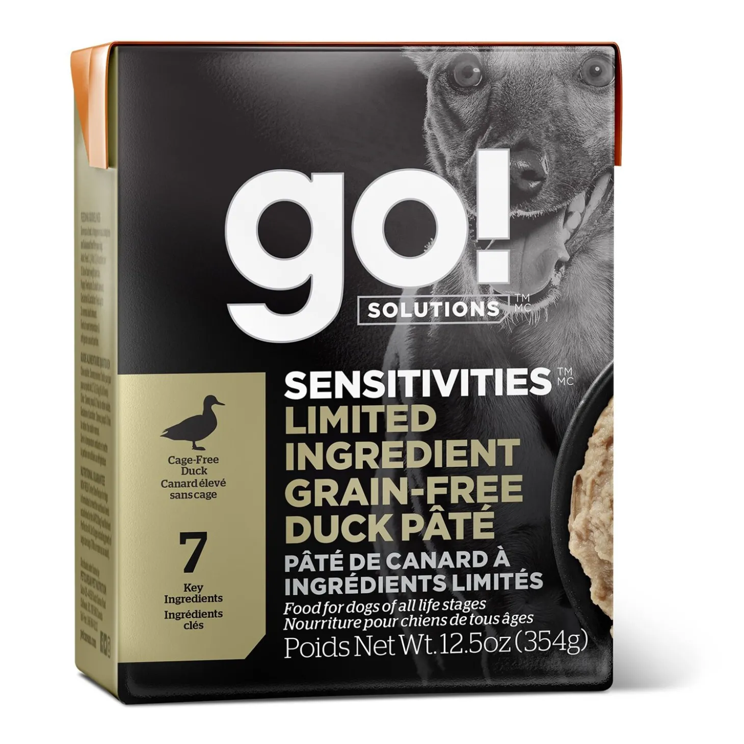 Sensitivities Duck Pâté Recipe for Dogs, 354 g