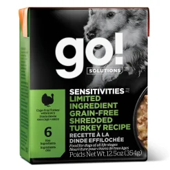 Sensitivities Shredded Turkey Recipe for Dogs, 354 g
