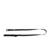 Silicone Leash Black, 6''