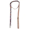 Silicone Leash for Dogs, Dual Floral