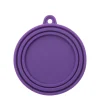 Silicone universal can cover, purple