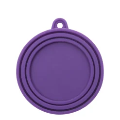 Silicone universal can cover, purple