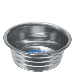 Silver stripes standard feeding bowl