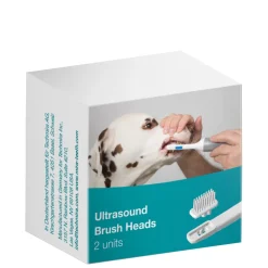 Simple brush head for small dogs
