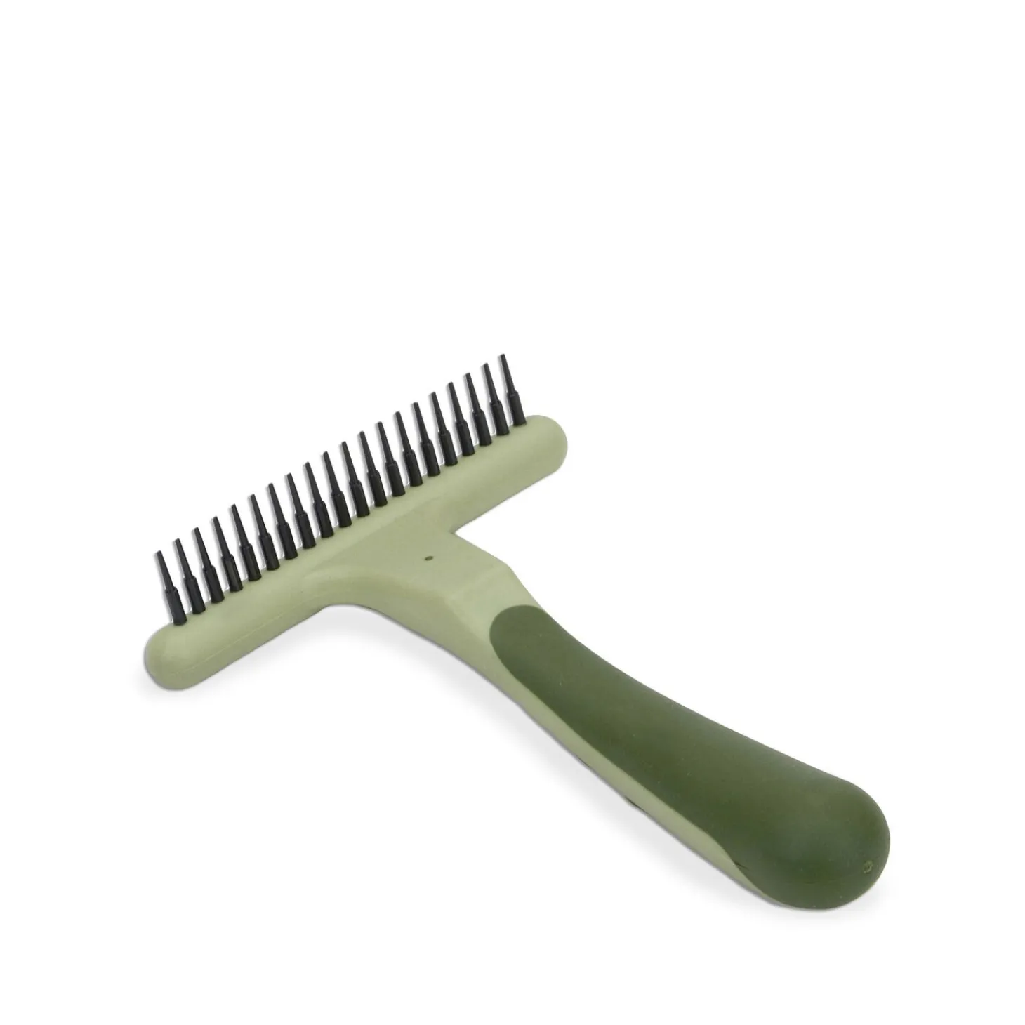 Single row undercoat rake for dogs