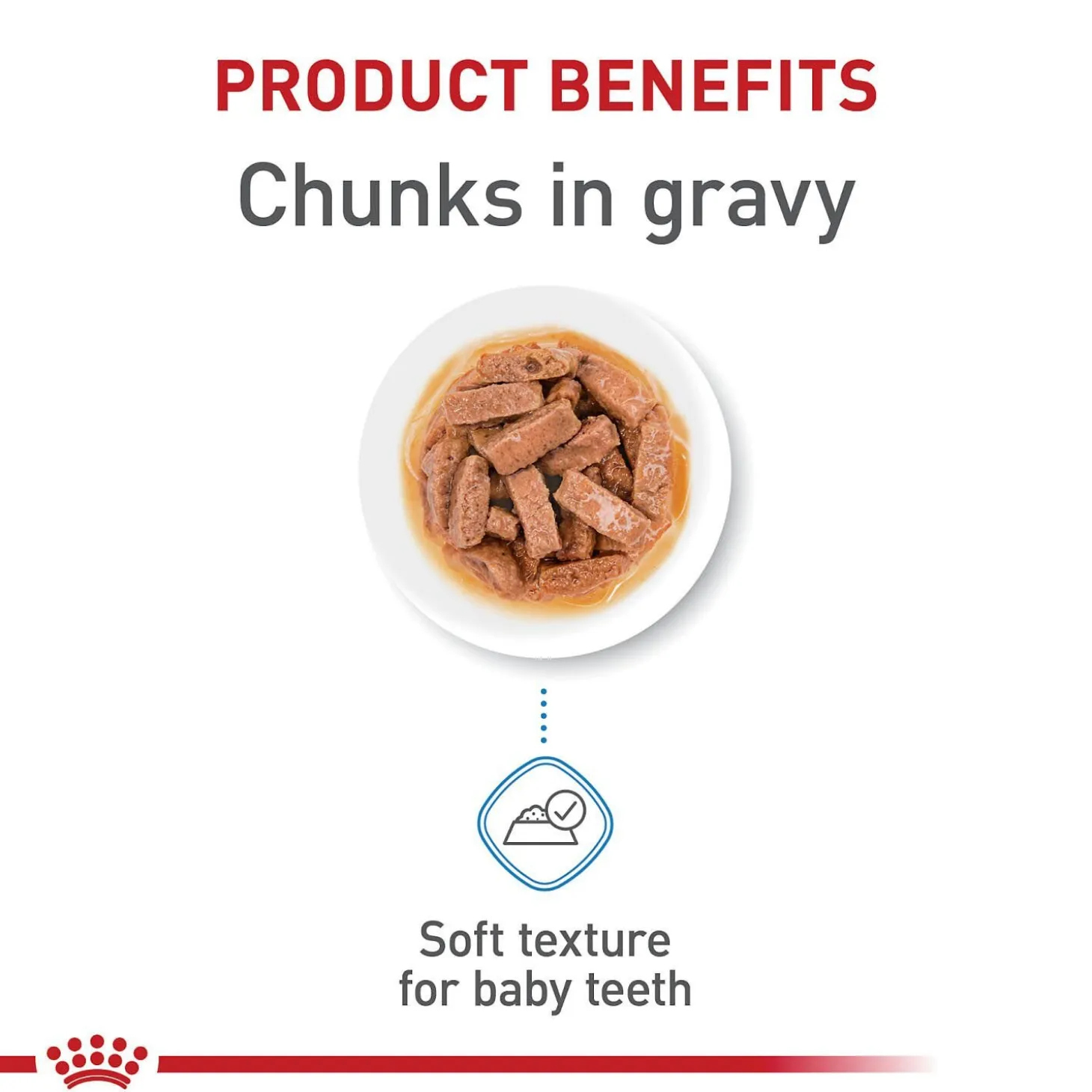 Size Health Nutrition™ Large Puppy Chunks in Gravy Pouch Dog Food