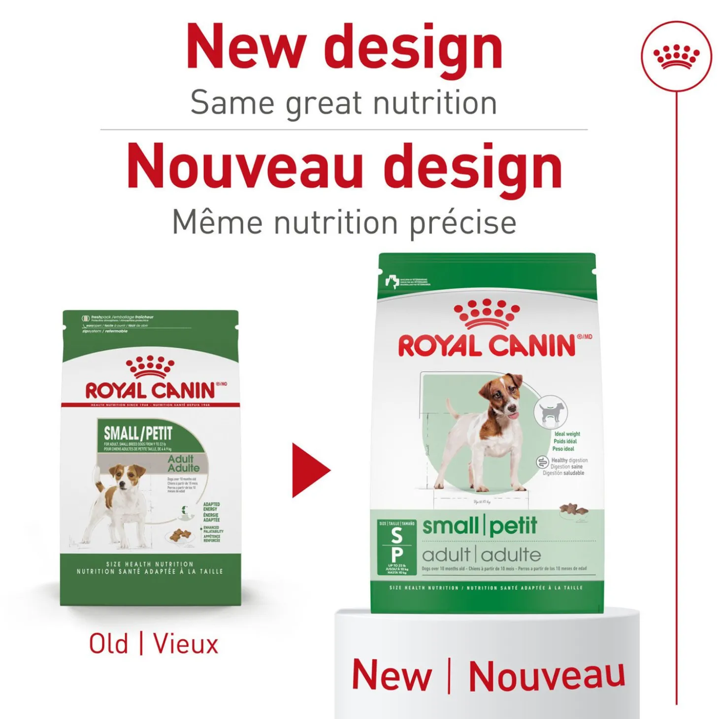 Size Health Nutrition™ Small Adult Dry Dog Food
