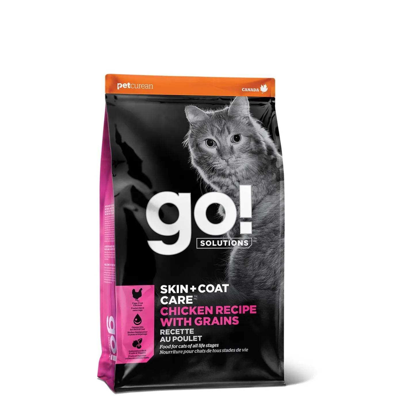 Skin + Coat Care Chicken and Grains Recipe for Cats, 7.76 kg