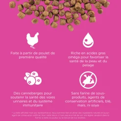Skin + Coat Care Chicken and Grains Recipe for Cats, 4.13 kg
