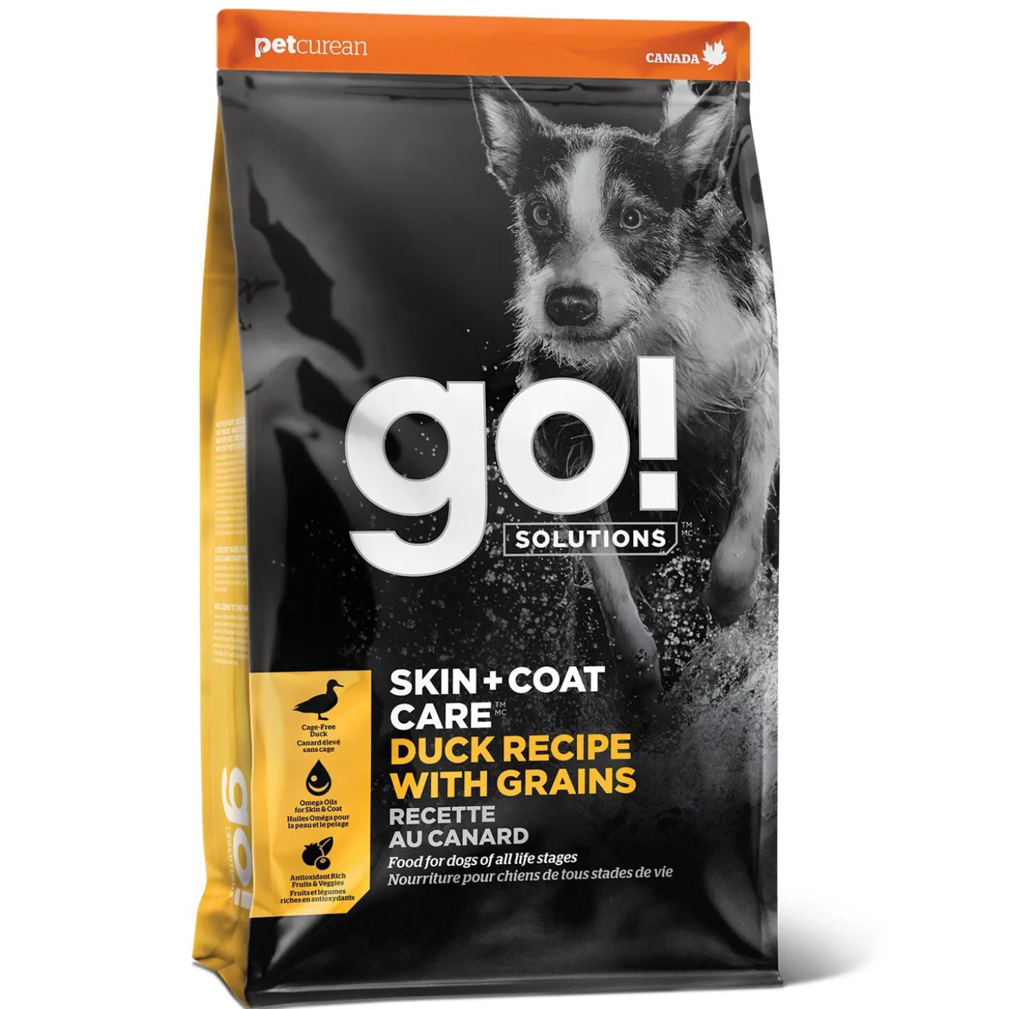 Skin + Coat Care Duck and Grains Recipe for Dogs, 9.98 kg