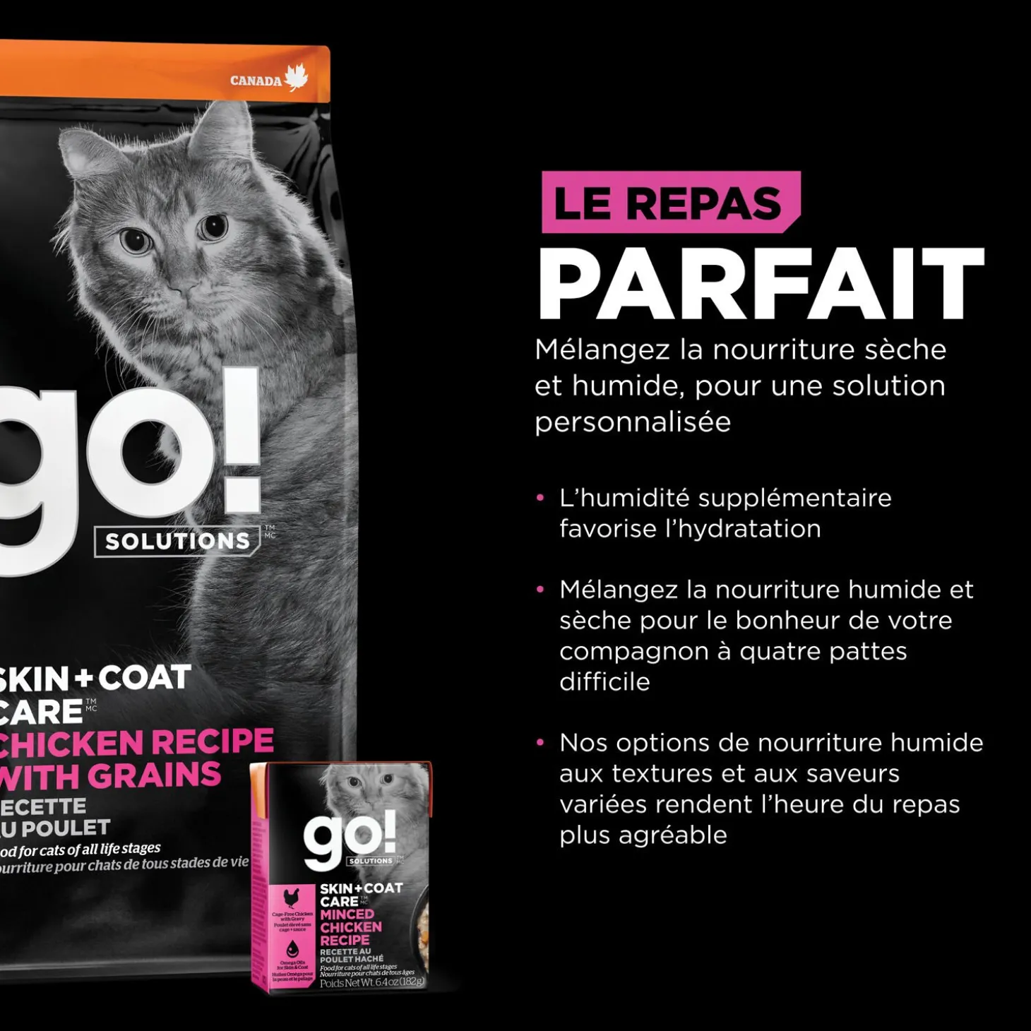 Skin + Coat Care Minced Chicken Recipe for Cats, 182 g