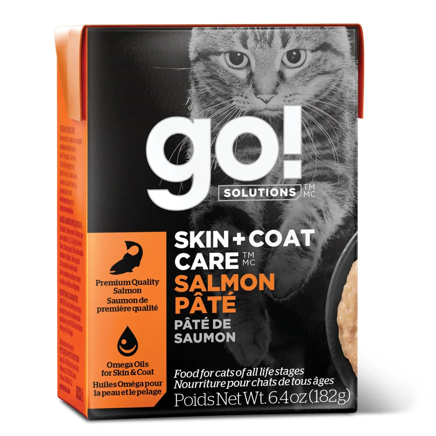 Skin + Coat Care Salmon Pâté for Cats, 182 g