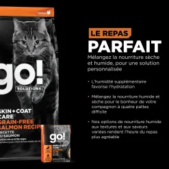 Skin + Coat Care Salmon Pâté for Cats, 182 g