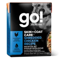 Skin + Coat Care Shredded Chicken Recipe for Dogs, 354 g