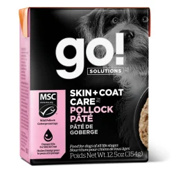 Skin and Coat Care Pollock Pâté for Dogs, 354 g