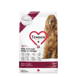Skin and Coat Formula for Senior Dog all Breeds, Lamb and Fish, 11kg