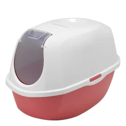 Smart Cat Closed Recycled Litterbox, Orange