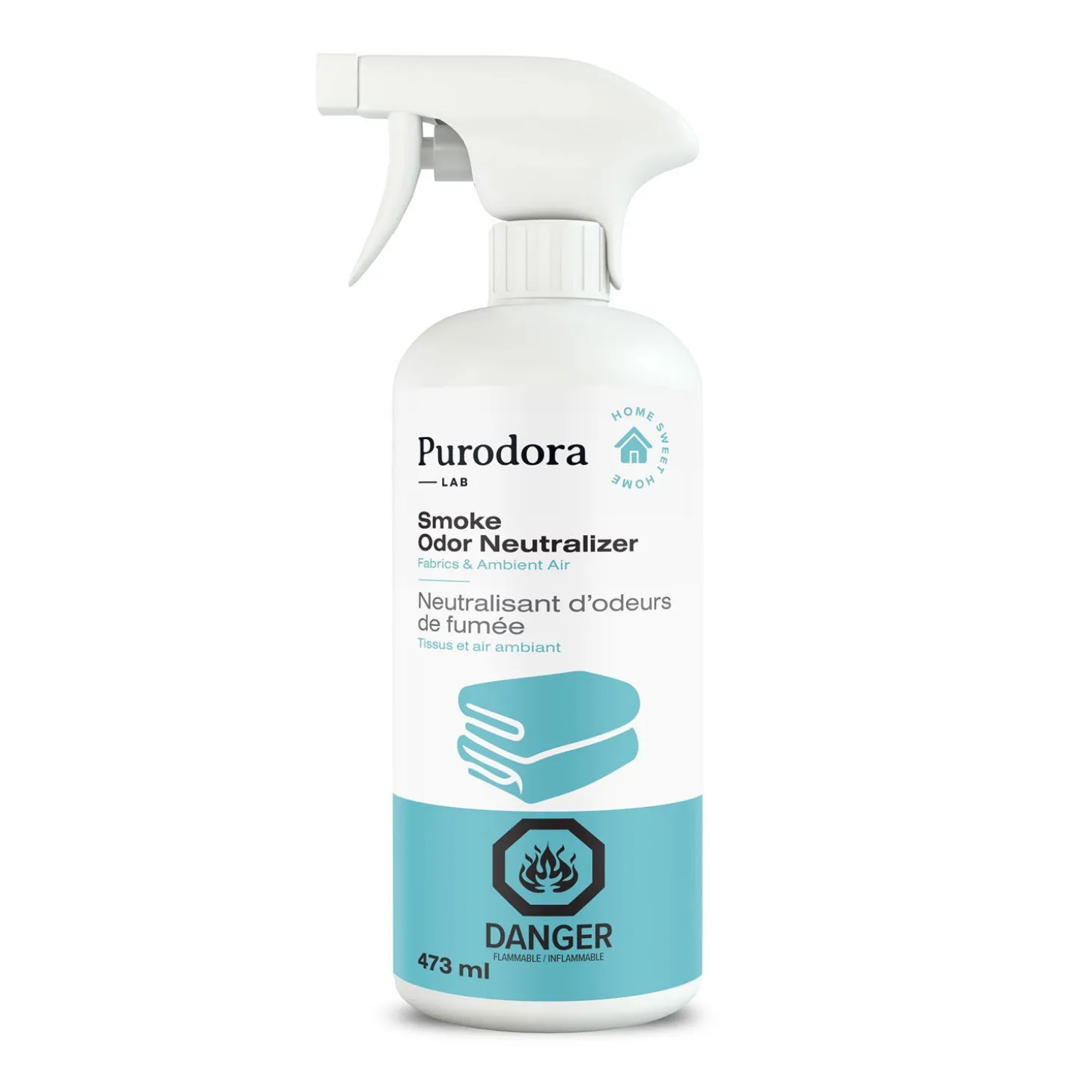 Smoke odor neutralizer for fabrics