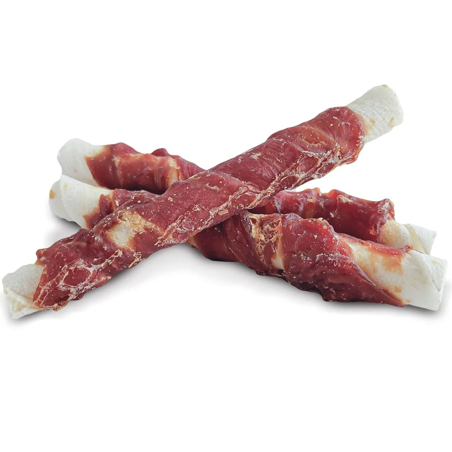 Snack Bar Duck Rawhide Twists for Dogs, 100 g