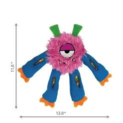 Sneakerz Knots dog toy, assorted colours