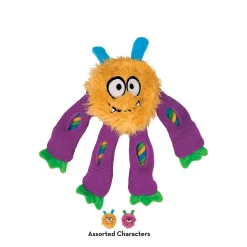 Sneakerz Knots dog toy, assorted colours